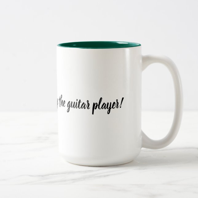 Tasse 2 Couleurs Musique de message (Droit)