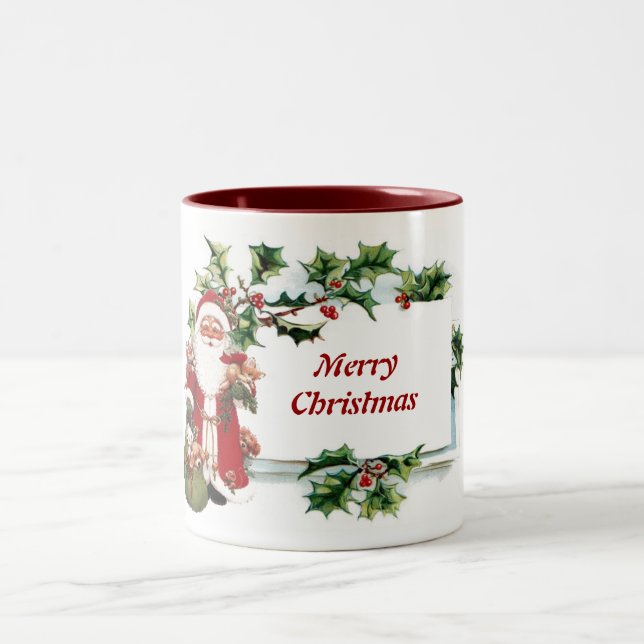 Tasse 2 Couleurs Musique de Noël (Centre)