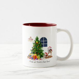 Tasse 2 Couleurs Musique de Noël