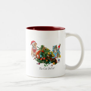 Tasse 2 Couleurs Musique de Noël