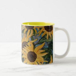 Tasse 2 Couleurs Musique de tournesol