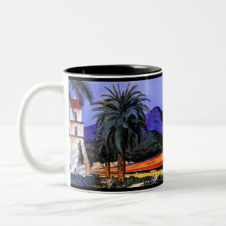 Tasse 2 Couleurs Musique de train du Pacifique Sud