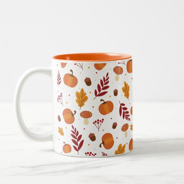 Tasse 2 Couleurs Musique d'éléments d'action de grâces (Gauche)