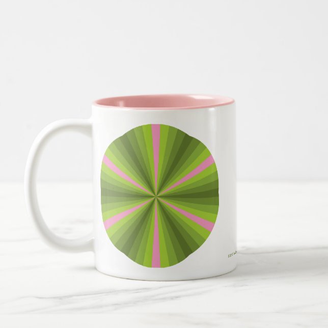 Tasse 2 Couleurs Musique d'illusion du printemps (Gauche)
