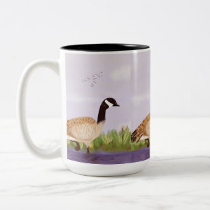 Tasse 2 Couleurs Musique d'oie canadienne