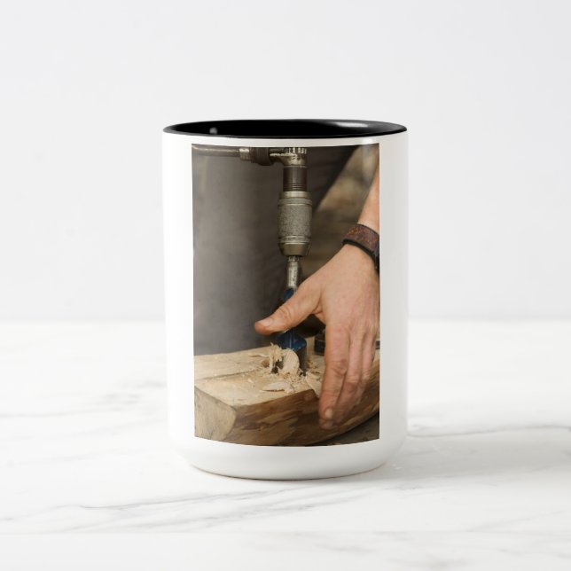 Tasse 2 Couleurs Musique du charpentier (Centre)