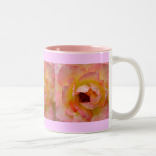 Tasse 2 Couleurs Musique en fleurs