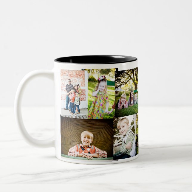 Tasse 2 Couleurs Musique familiale (Gauche)