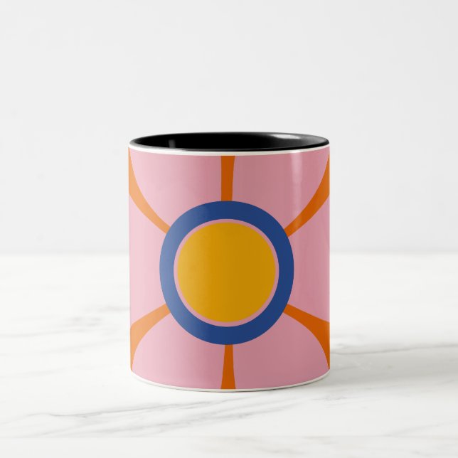 Tasse 2 Couleurs Musique florale (Centre)