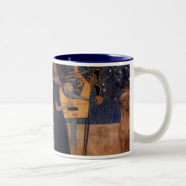 Tasse 2 Couleurs Musique - Gustav Klimt (Droit)