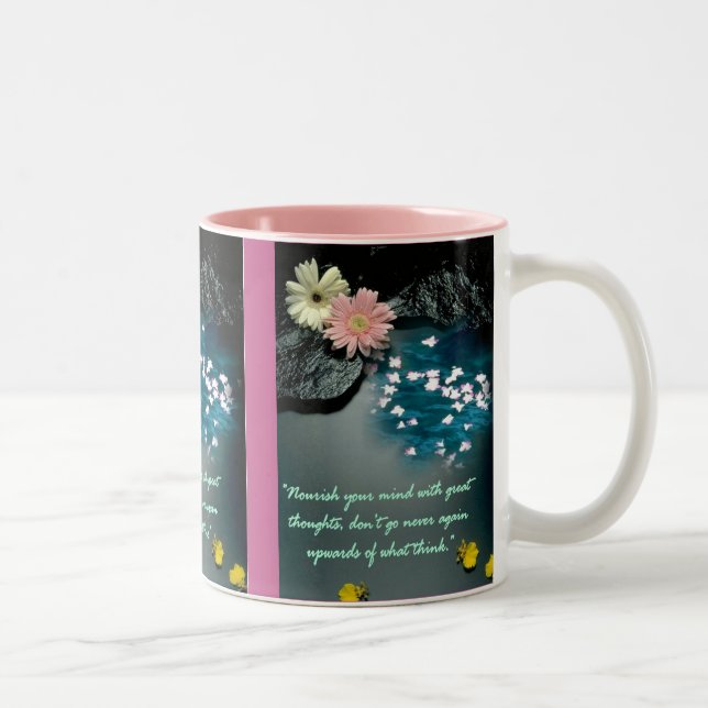 Tasse 2 Couleurs Musique inspirante (Droit)