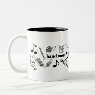 Tasse 2 Couleurs Musique maman du groupe
