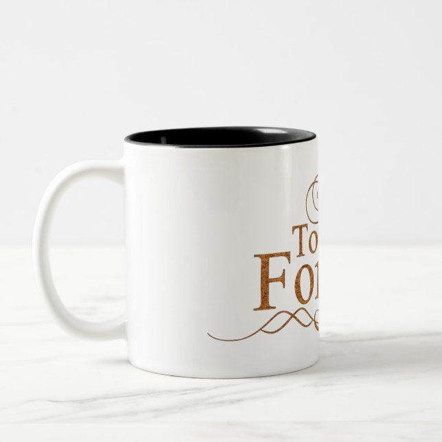 Tasse 2 Couleurs Musique noire (Gauche)