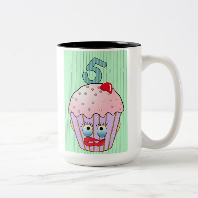 Tasse 2 Couleurs Musique numérotée (Droit)