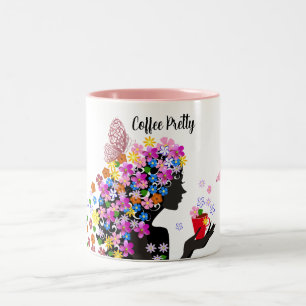 Tasse 2 Couleurs Musique papillon