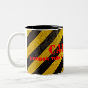 Tasse 2 Couleurs Musique personnalisée radioactive