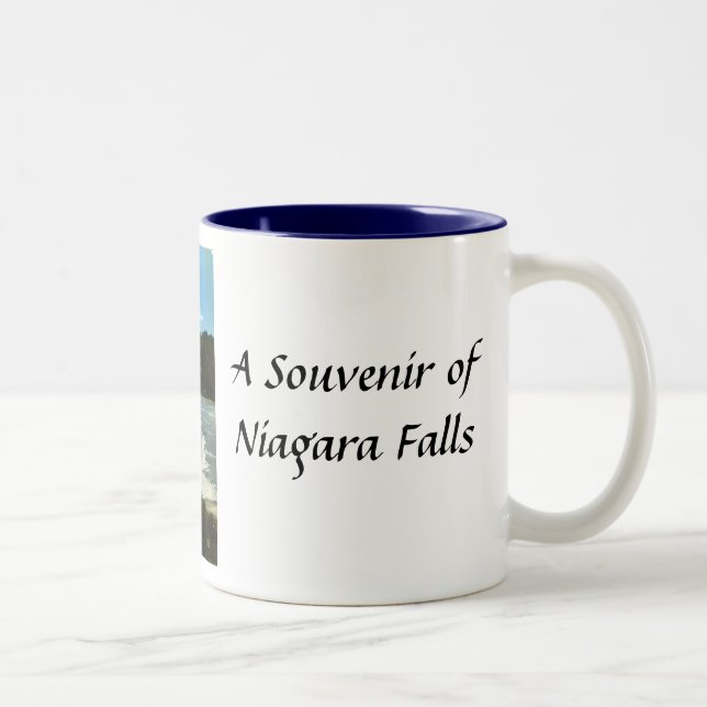 Tasse 2 Couleurs Musique Souvenir de Niagara Falls (Droit)