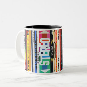 Tasse 2 Couleurs Musique stéréo 2