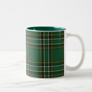 Tasse 2 Couleurs Musique Tartan d'origine irlandaise