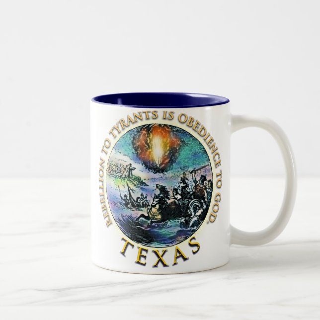 Tasse 2 Couleurs Musique Texas Tea Party (Droit)