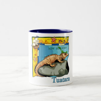 Tasse 2 Couleurs Musique Tuatara en Nouvelle-Zélande