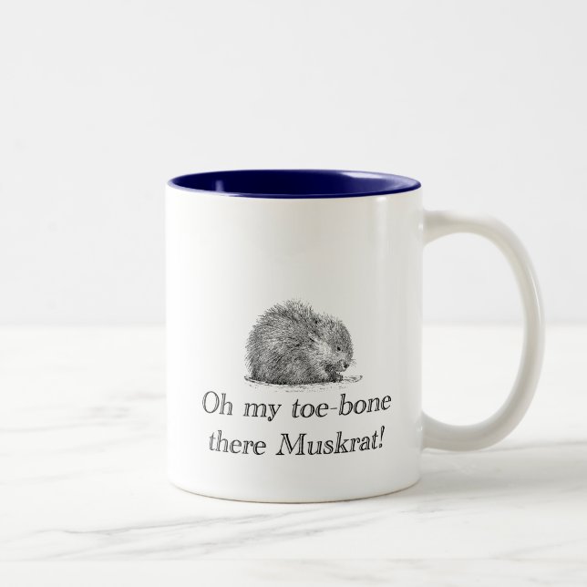 Tasse 2 Couleurs MUSKRAT | Musique (Droit)