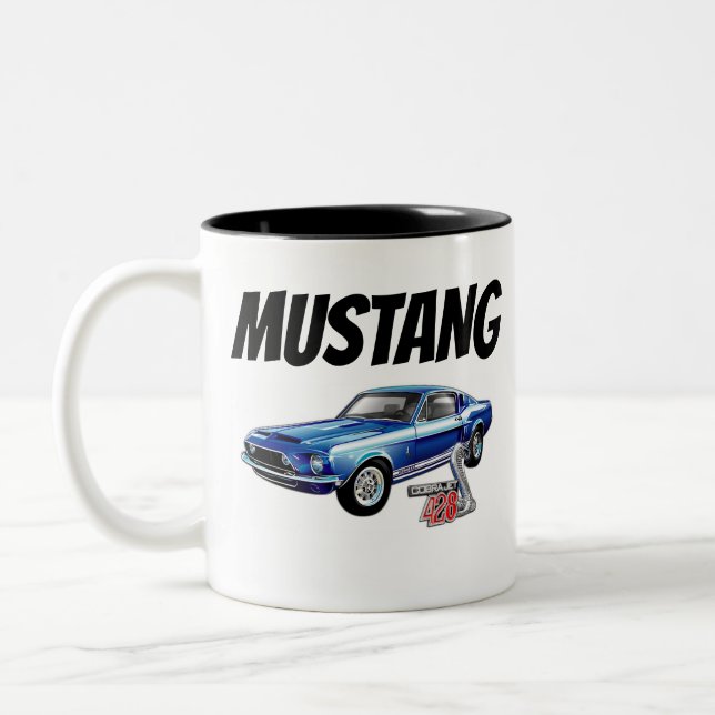 Tasse 2 Couleurs Mustang tone à deux tons (Gauche)