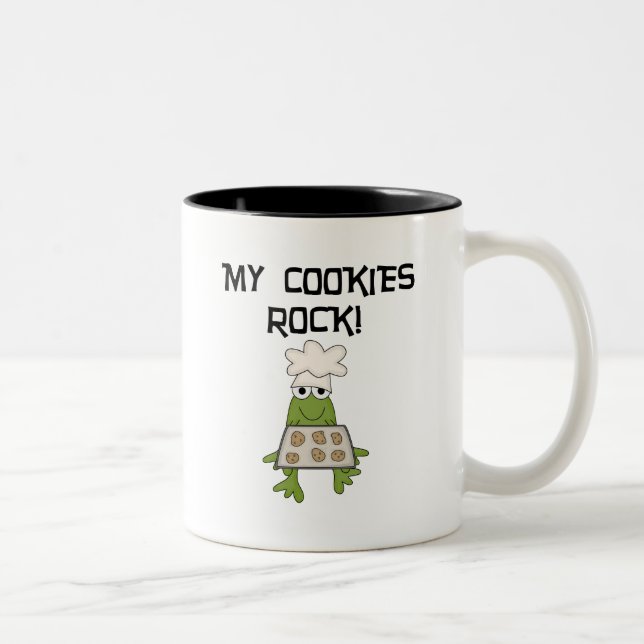 Tasse 2 Couleurs My Cookies Rock Tshirts et cadeaux (Droit)