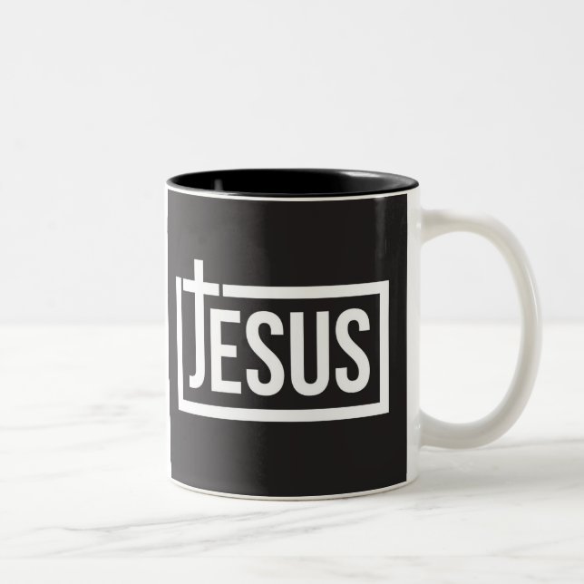 Tasse 2 Couleurs My Jésus (Droit)