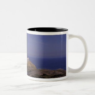 Tasse 2 Couleurs NA, Canada, Terre-Neuve, cap Spear. Ancien cap