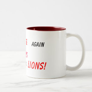 Tasse 2 Couleurs n'abandonnez jamais !