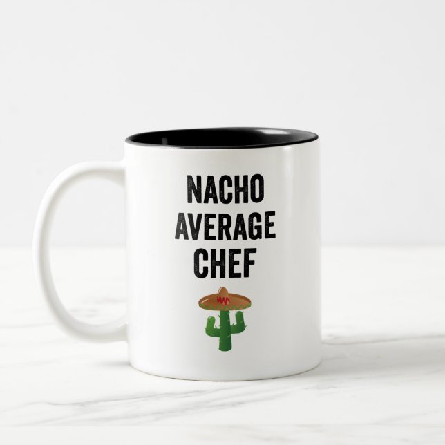 Tasse 2 Couleurs Nacho Chef moyen (Gauche)