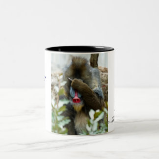 Tasse 2 Couleurs Nada-Singe #103