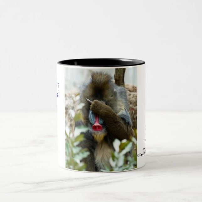 Tasse 2 Couleurs Nada-Singe #38 (Centre)