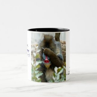 Tasse 2 Couleurs Nada-Singe #46