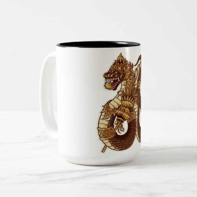 Tasse 2 Couleurs Naga Besukih (Devant gauche)