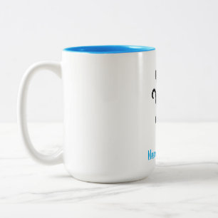 Tasse 2 Couleurs Namaste Yoga Singe