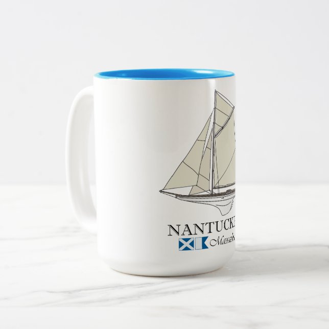 Tasse 2 Couleurs Nantucket (SB) (Devant gauche)