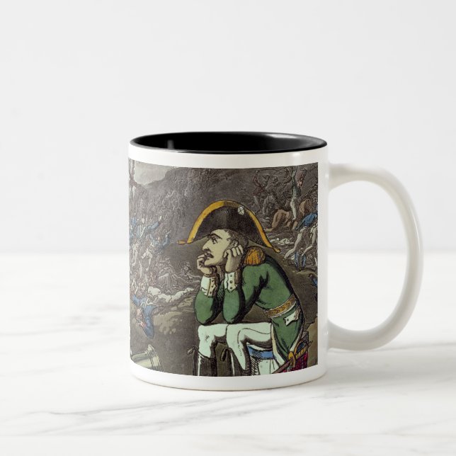 Tasse 2 Couleurs Napoléon et squelette, 18ème (Droit)