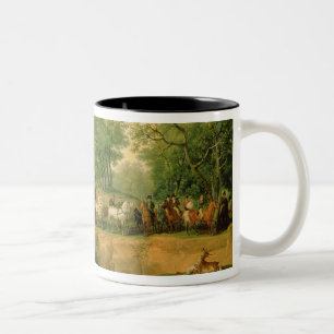Tasse 2 Couleurs Napoléon sur une chasse dans la forêt de