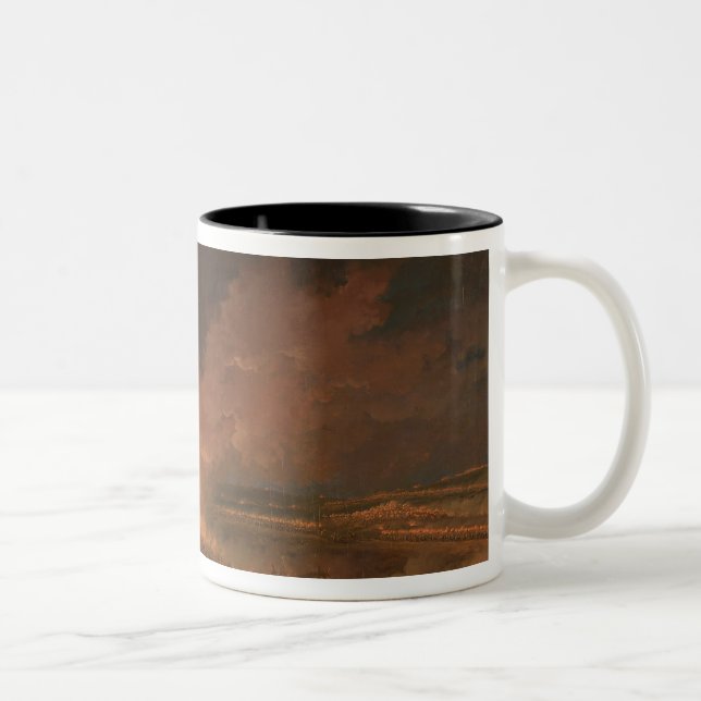 Tasse 2 Couleurs Napoléon visitant les bivouacs (Droit)