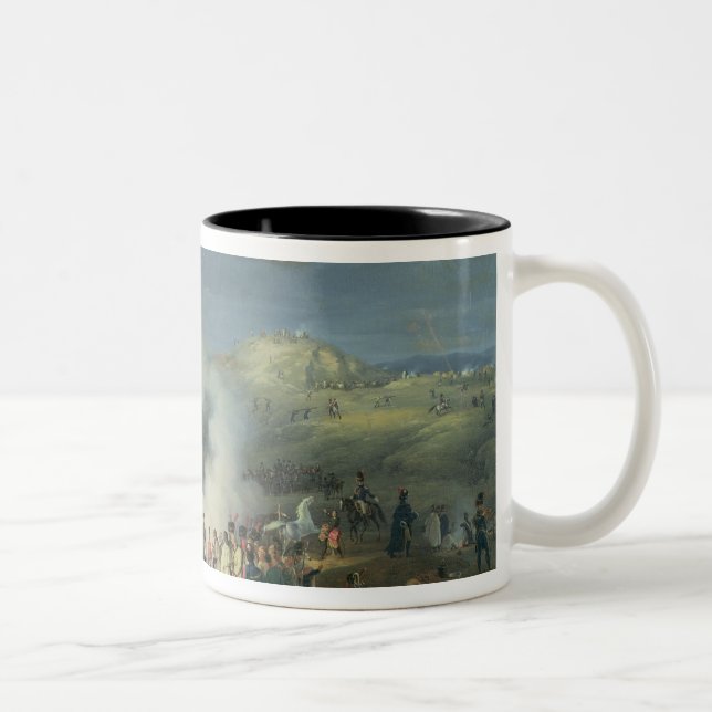 Tasse 2 Couleurs Napoléon visitant un bivouac (Droit)