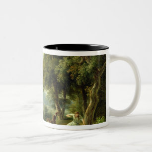 Tasse 2 Couleurs Narcisse admirant sa réflexion