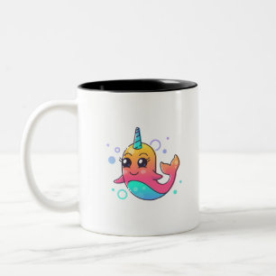Tasse 2 Couleurs Narwhal