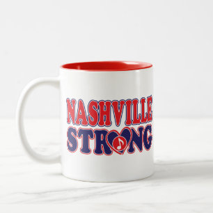 Tasse 2 Couleurs Nashville-Strong-Music-Note