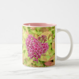 Tasse 2 Couleurs Natural Flower Heart - percé par la flèche.