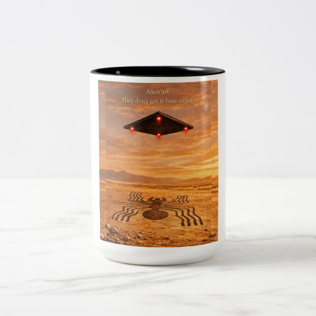 Tasse 2 Couleurs Nazca Spider (Centre)