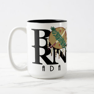 Tasse 2 Couleurs NÉ Ada Oklahoma 15oz