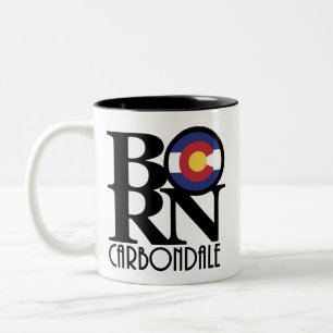 Tasse 2 Couleurs NÉ Carbondale Colroado 11oz