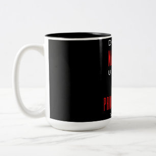 Tasse 2 Couleurs Ne m'oblige pas à utiliser ma voix de médecin infi